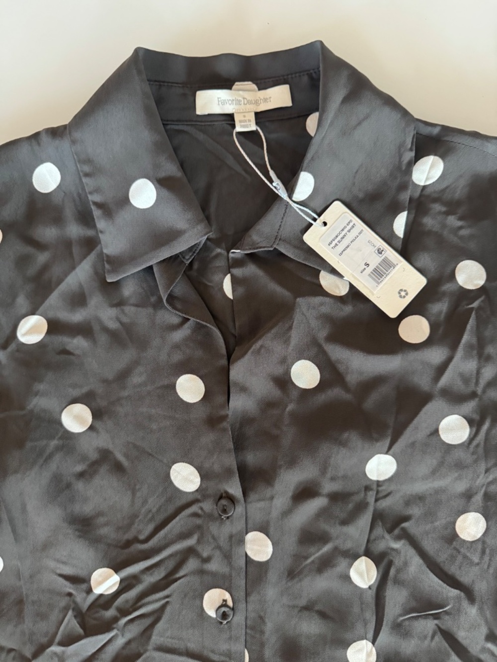 Favorite Daughter - The Sunny Polka Dot Shirt - Picture 9 of 11